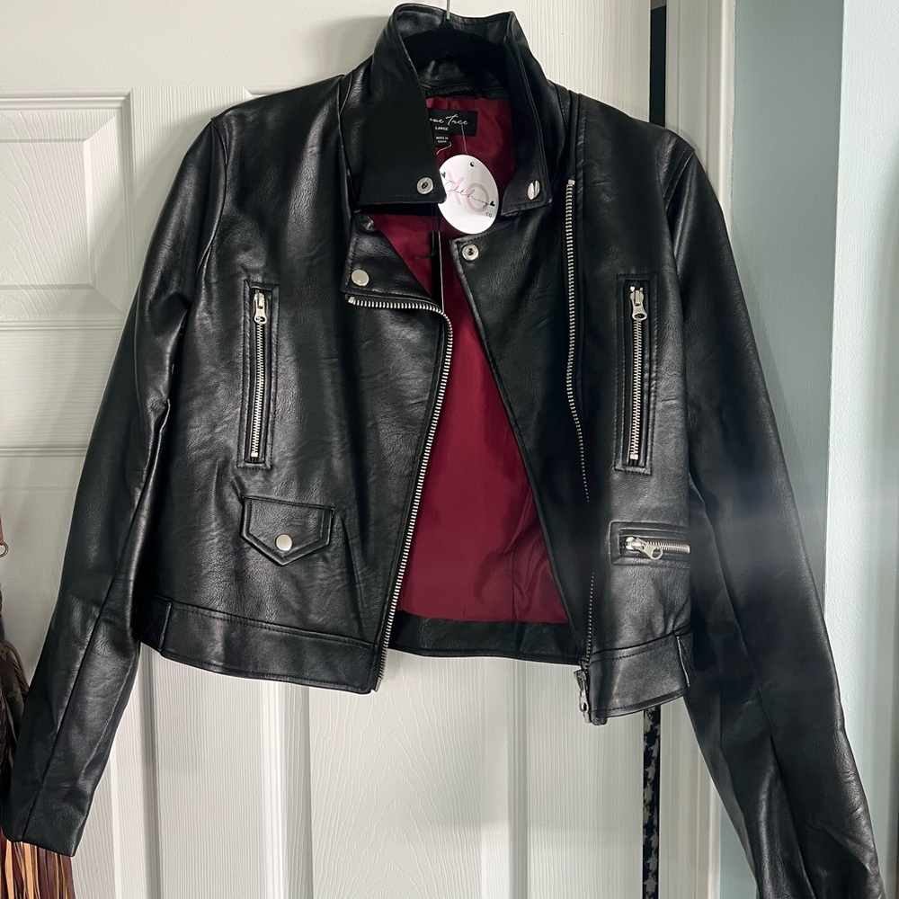 COPY - NWT Black Leather Jacket